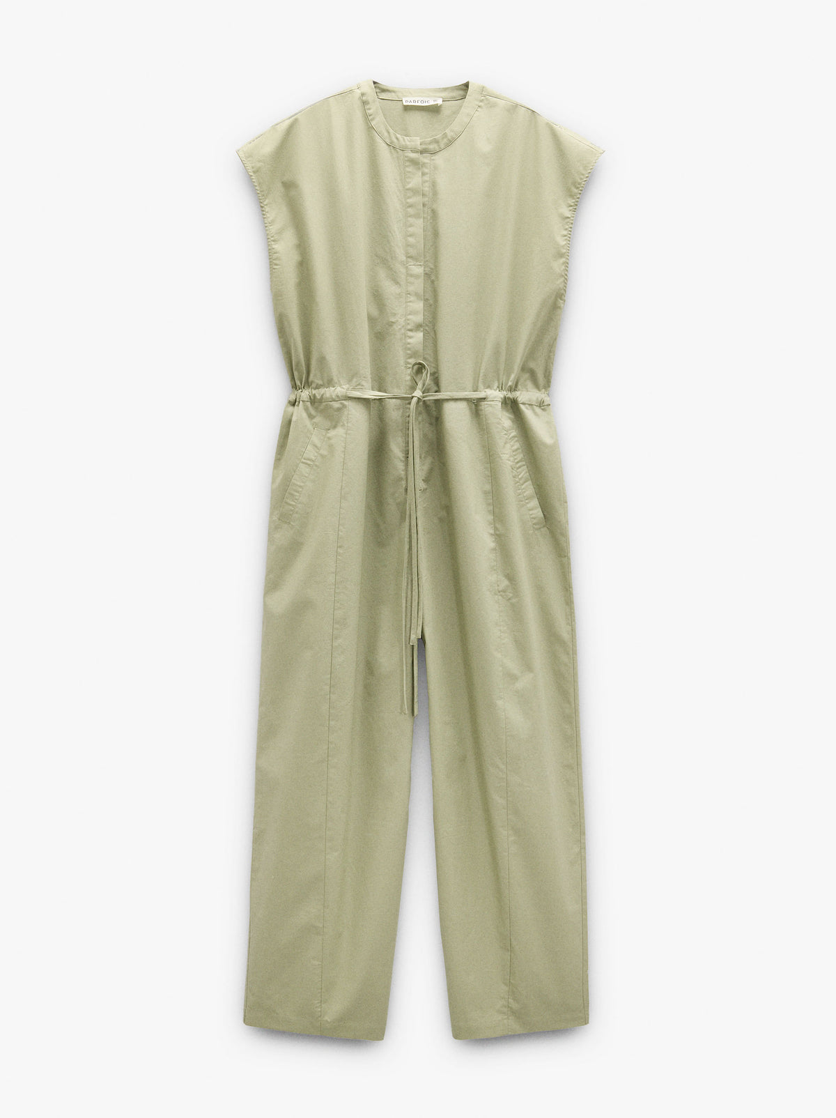 Plain Jumpsuit With 100% Cotton