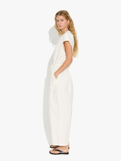 Plain Jumpsuit With 100% Cotton