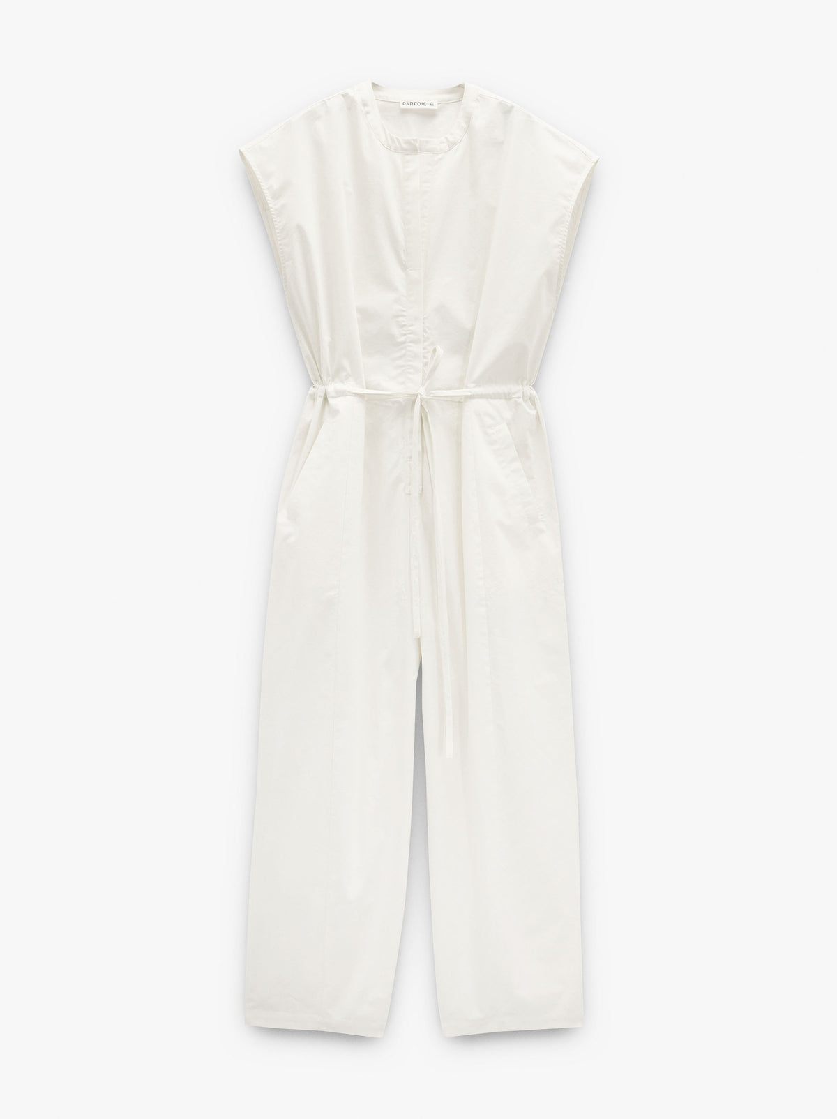 Plain Jumpsuit With 100% Cotton