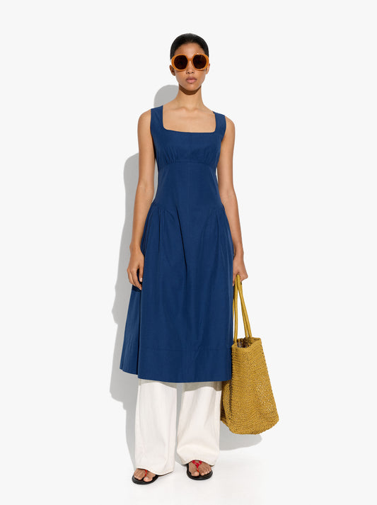 Plain Dress With Straps