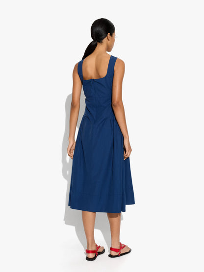 Plain Dress With Straps