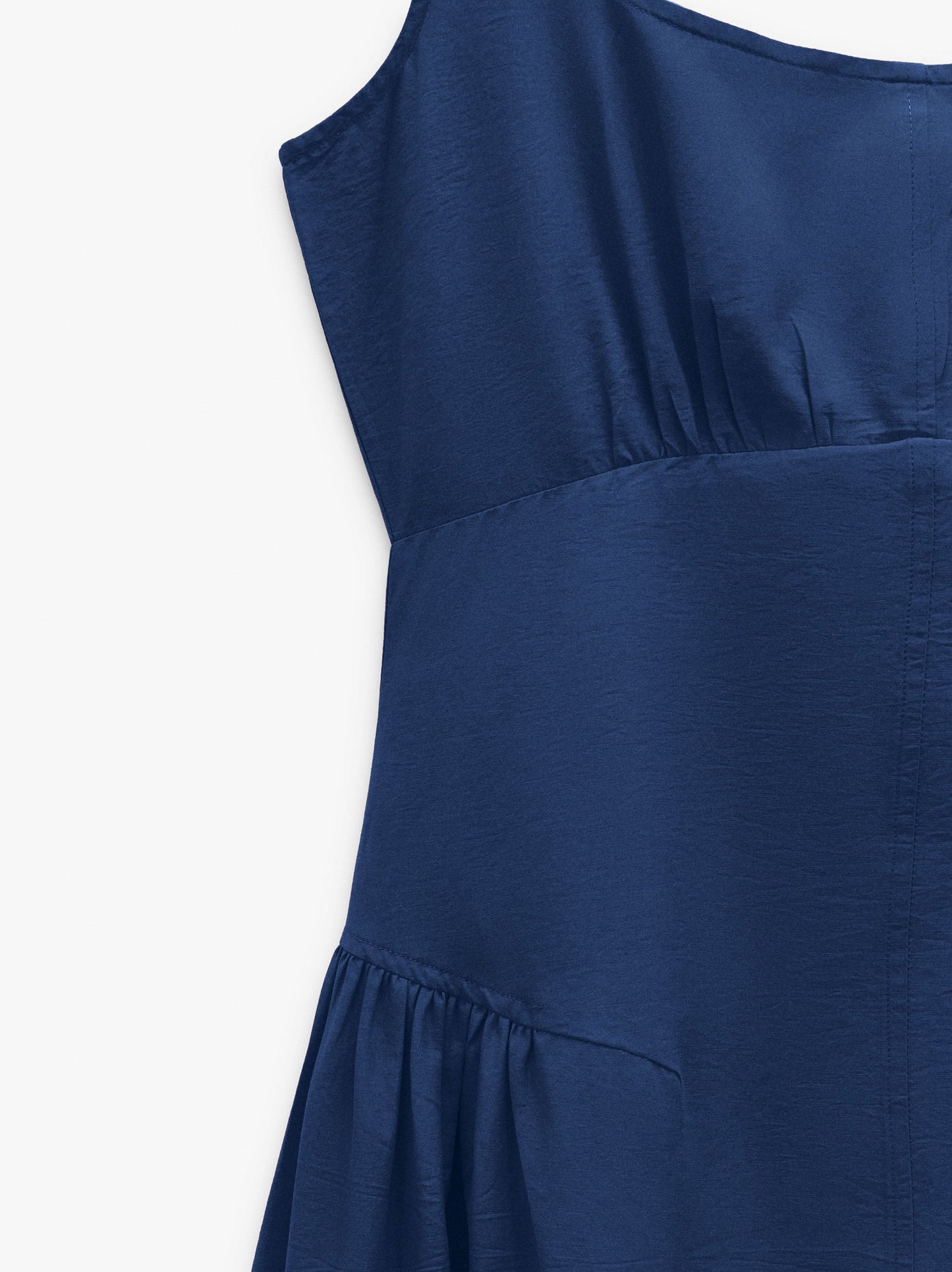 Plain Dress With Straps
