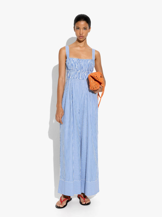 Jumpsuit With Striped Straps