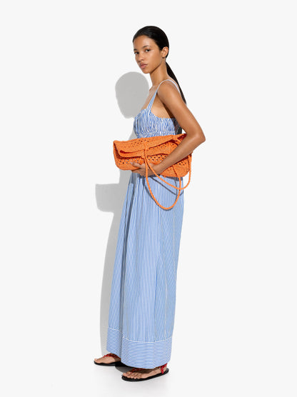 Jumpsuit With Striped Straps