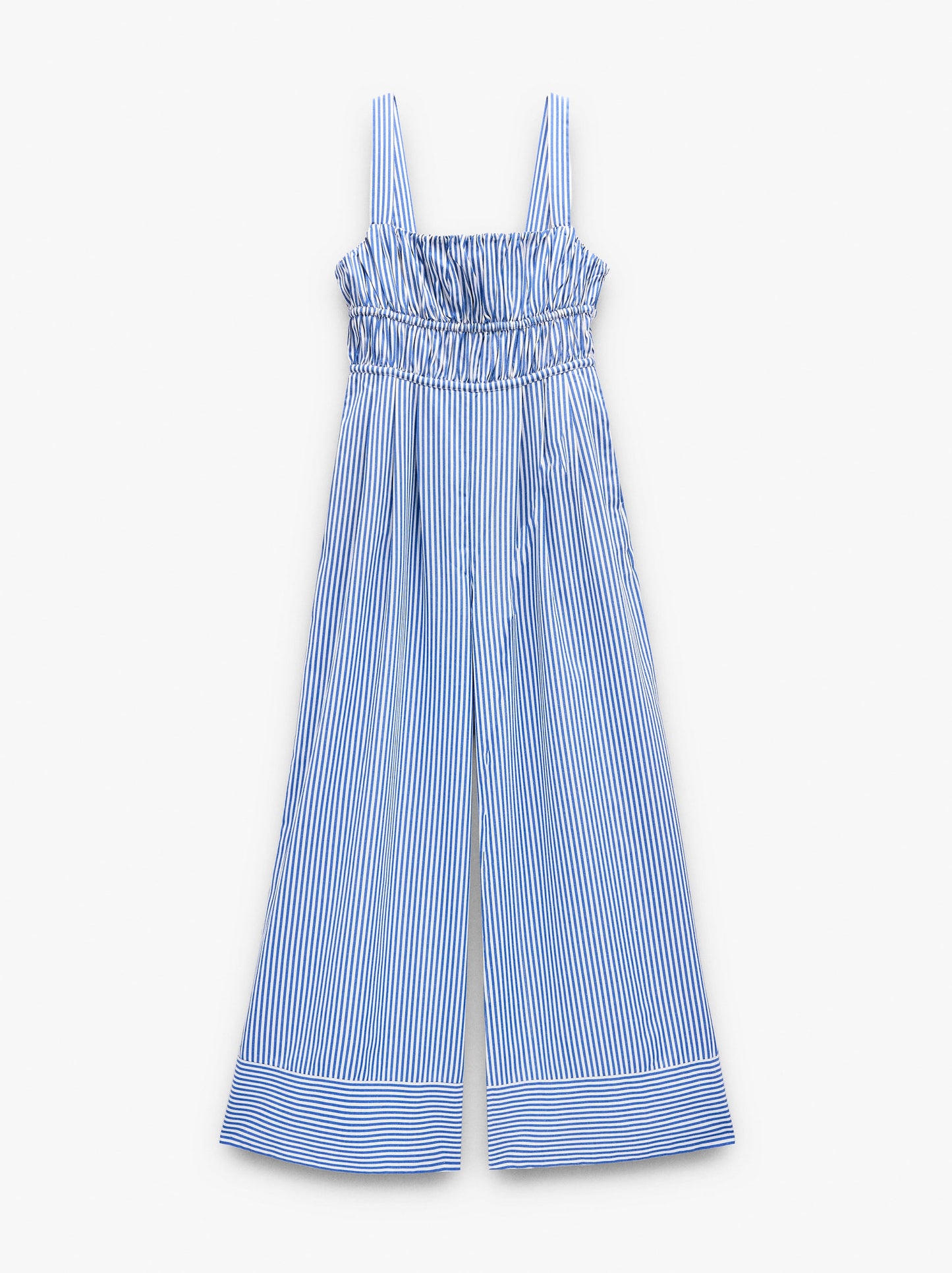 Jumpsuit With Striped Straps