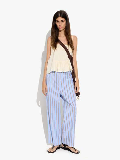 Trousers With Stripes 100% Cotton