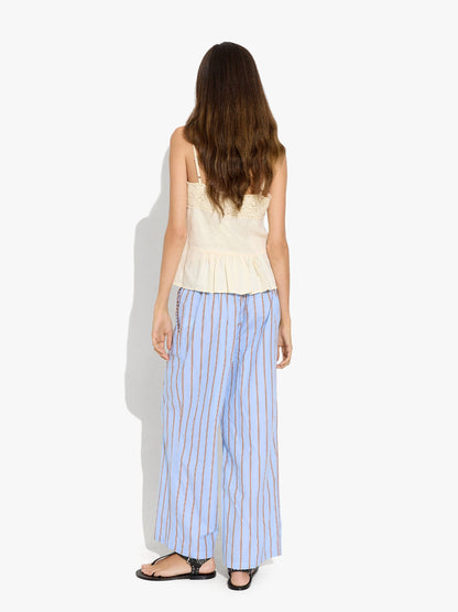 Trousers With Stripes 100% Cotton