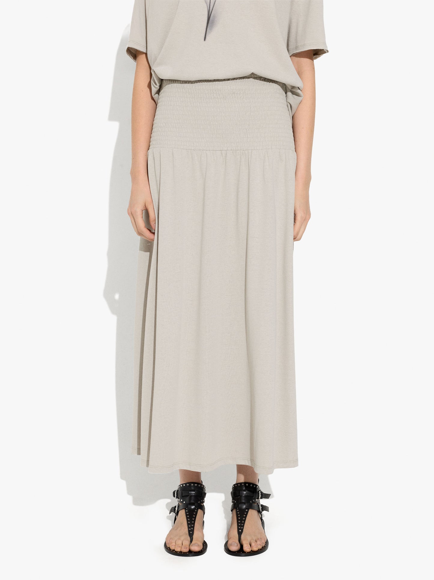 Skirt With Elastic Waistband