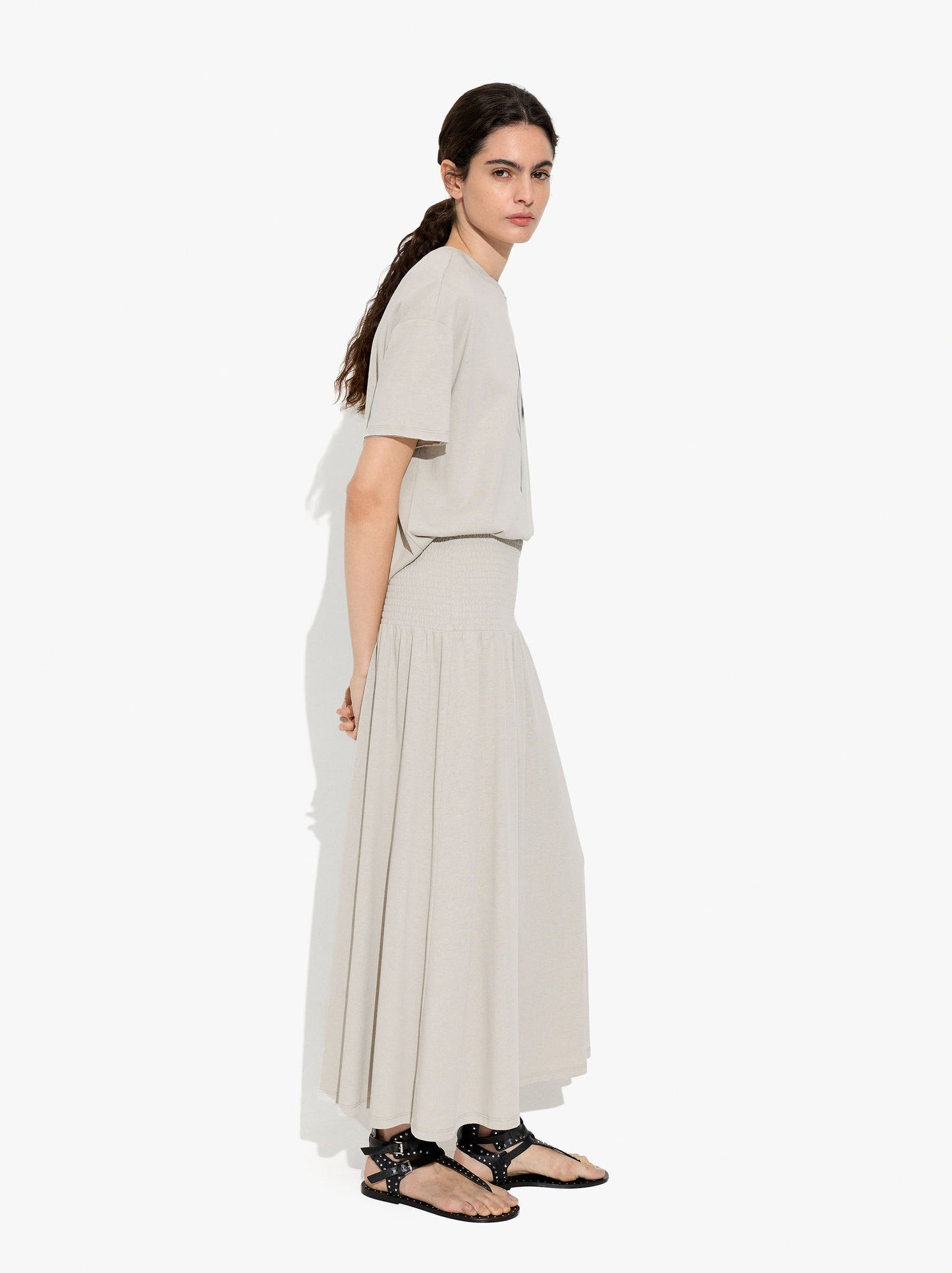 Skirt With Elastic Waistband