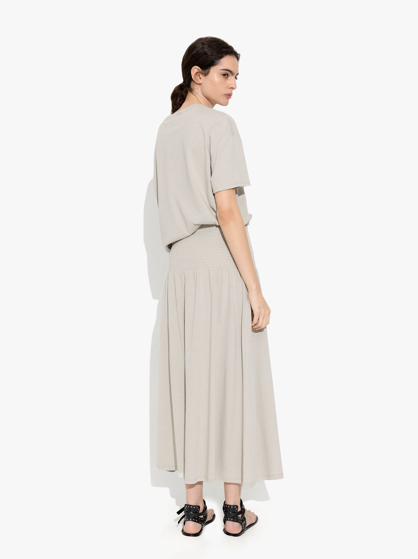 Skirt With Elastic Waistband