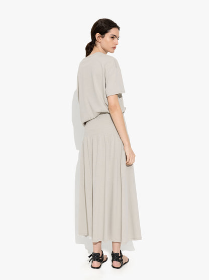 Skirt With Elastic Waistband