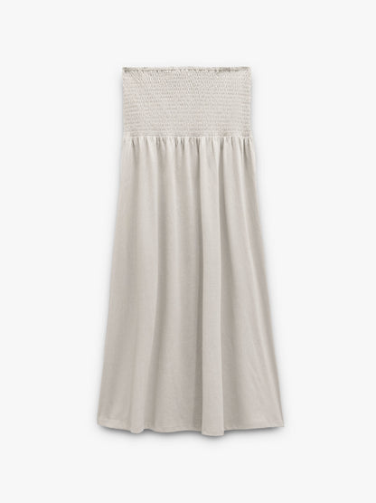 Skirt With Elastic Waistband
