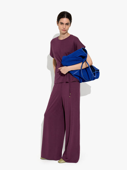Fluid Trousers With Side Pockets
