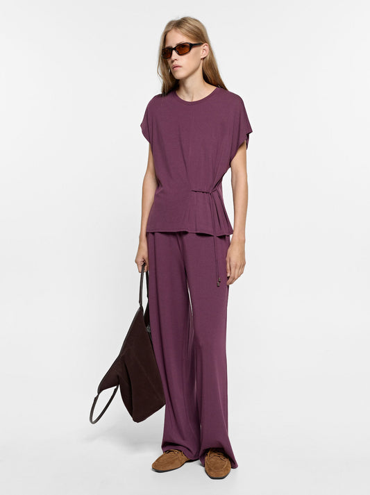 Fluid Trousers With Side Pockets