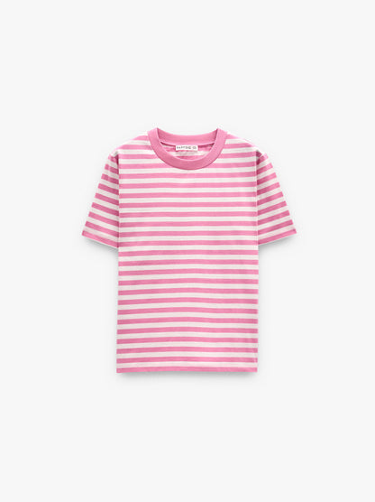 Cotton T-Shirt With Stripes
