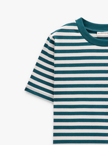 Cotton T-Shirt With Stripes