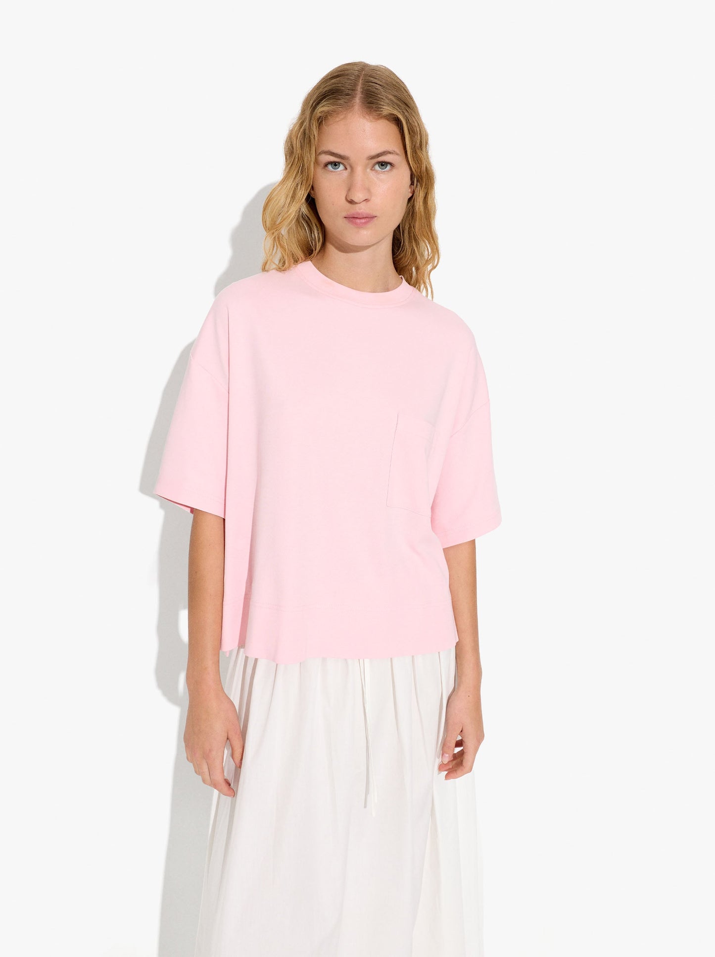 Plain Cotton T-Shirt With Pocket