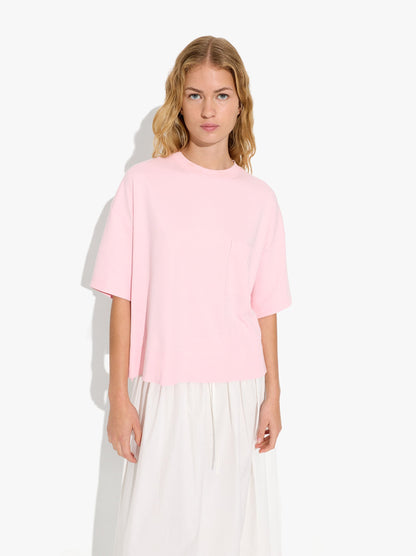 Plain Cotton T-Shirt With Pocket