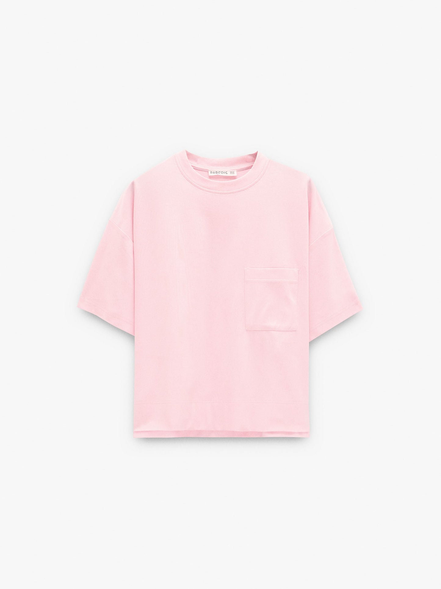 Plain Cotton T-Shirt With Pocket