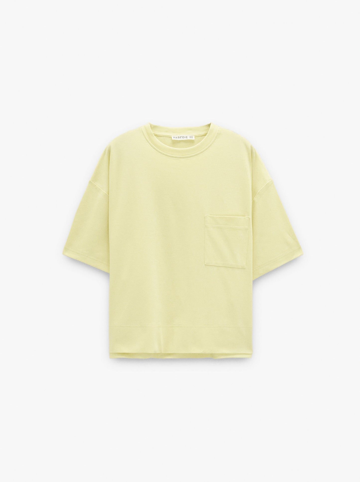 Plain Cotton T-Shirt With Pocket