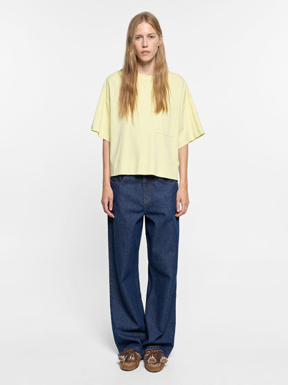 Plain Cotton T-Shirt With Pocket