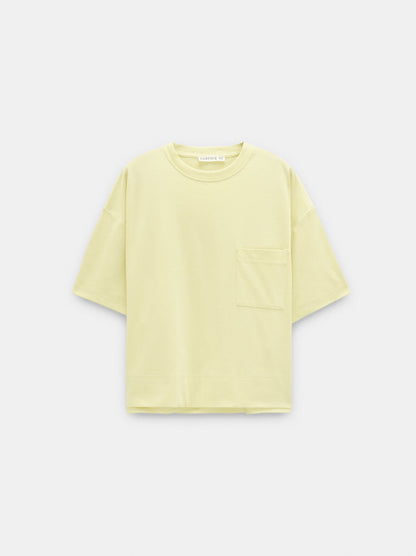 Plain Cotton T-Shirt With Pocket