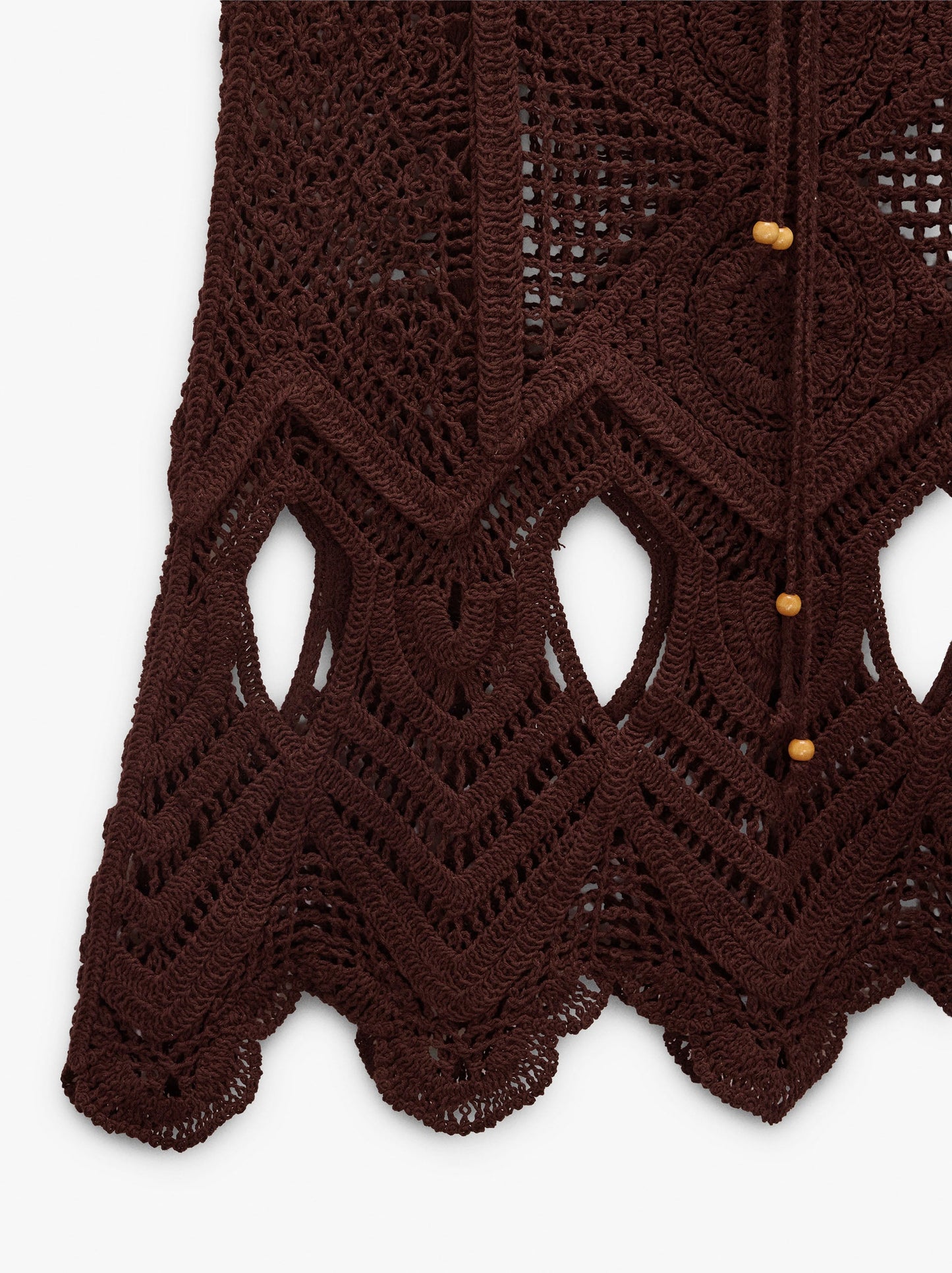 100% Cotton Crochet Knit Skirt