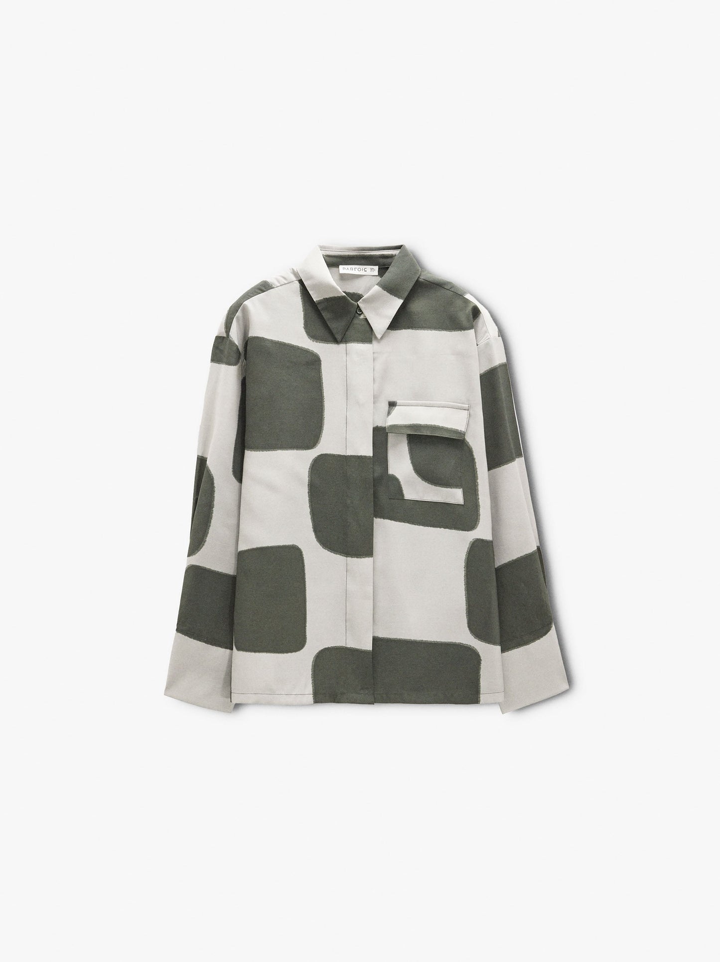 Shirt With Geometric Print