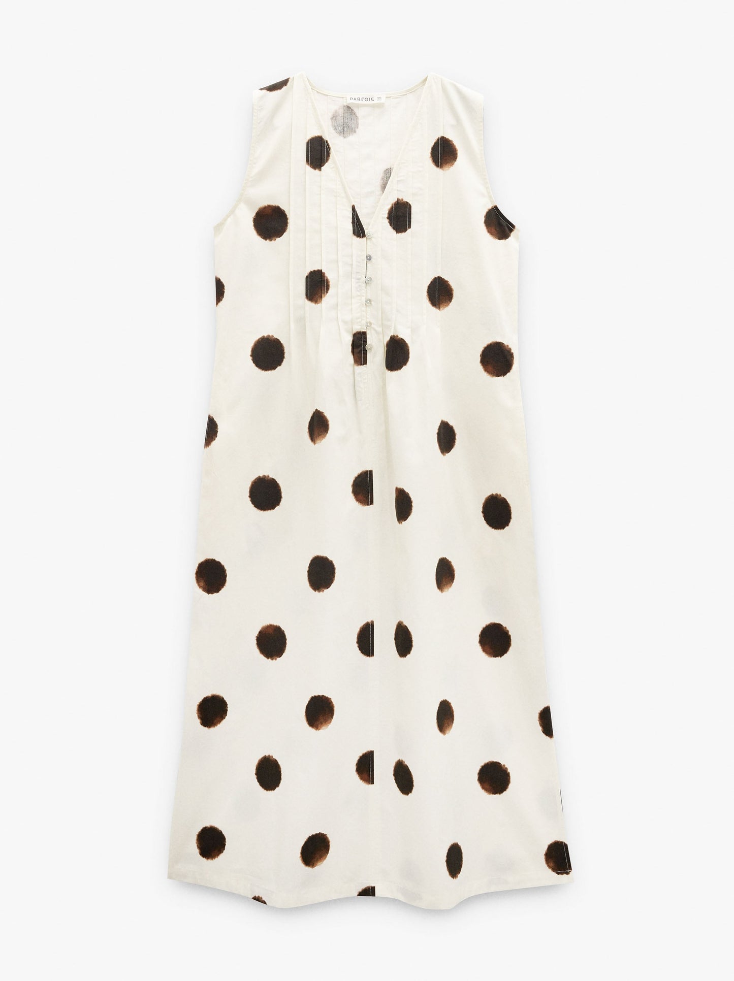 Printed Polka Dot Dress 100% Cotton