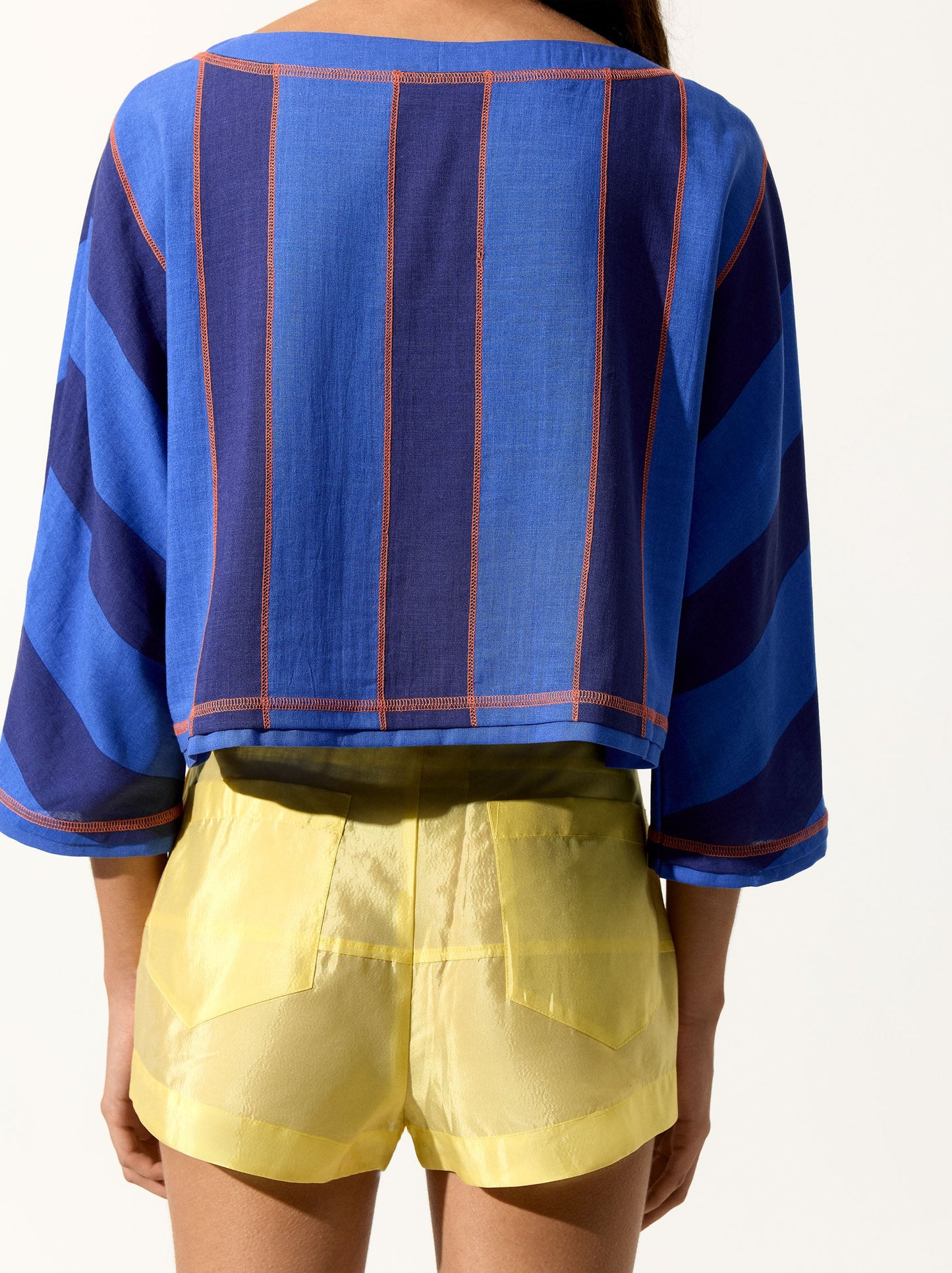 Long-Sleeve T-Shirt With Stripes