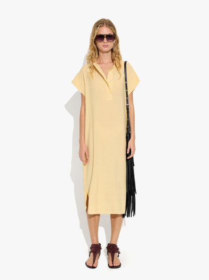 Shirt Dress With Crinkled Effect
