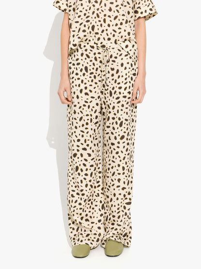 Animal Printed Trousers 100% Lyocell