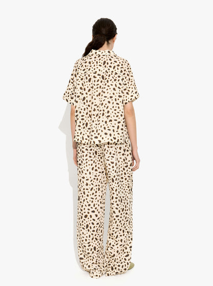 Animal Printed Trousers 100% Lyocell