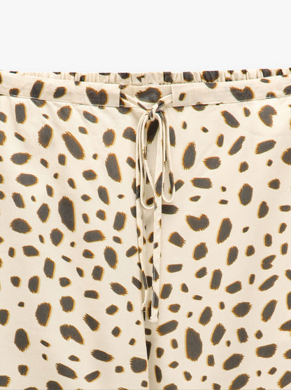 Animal Printed Trousers 100% Lyocell