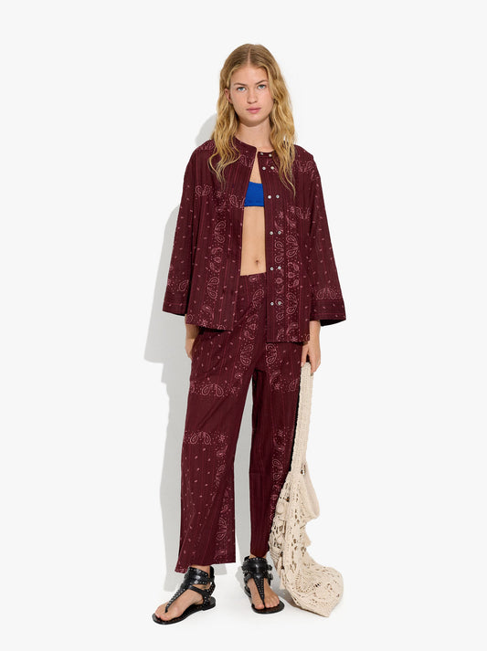 Printed Trousers 100% Cotton
