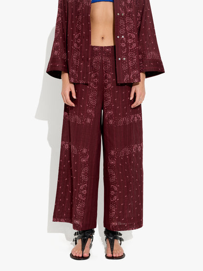 Printed Trousers 100% Cotton