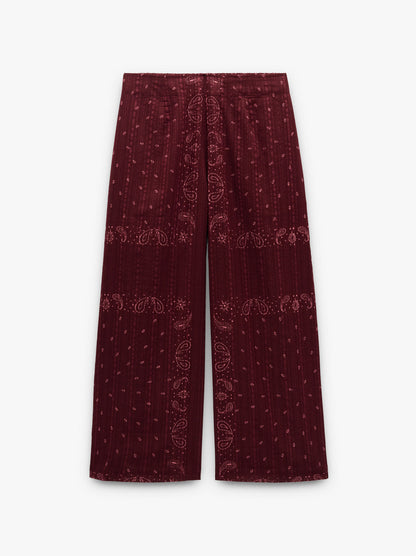 Printed Trousers 100% Cotton