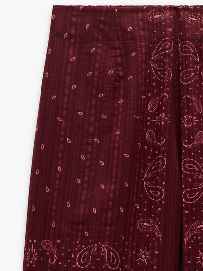 Printed Trousers 100% Cotton