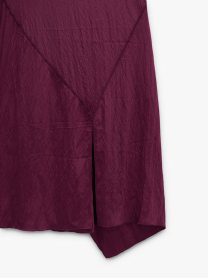 Flowy Dress With Diagonal Details