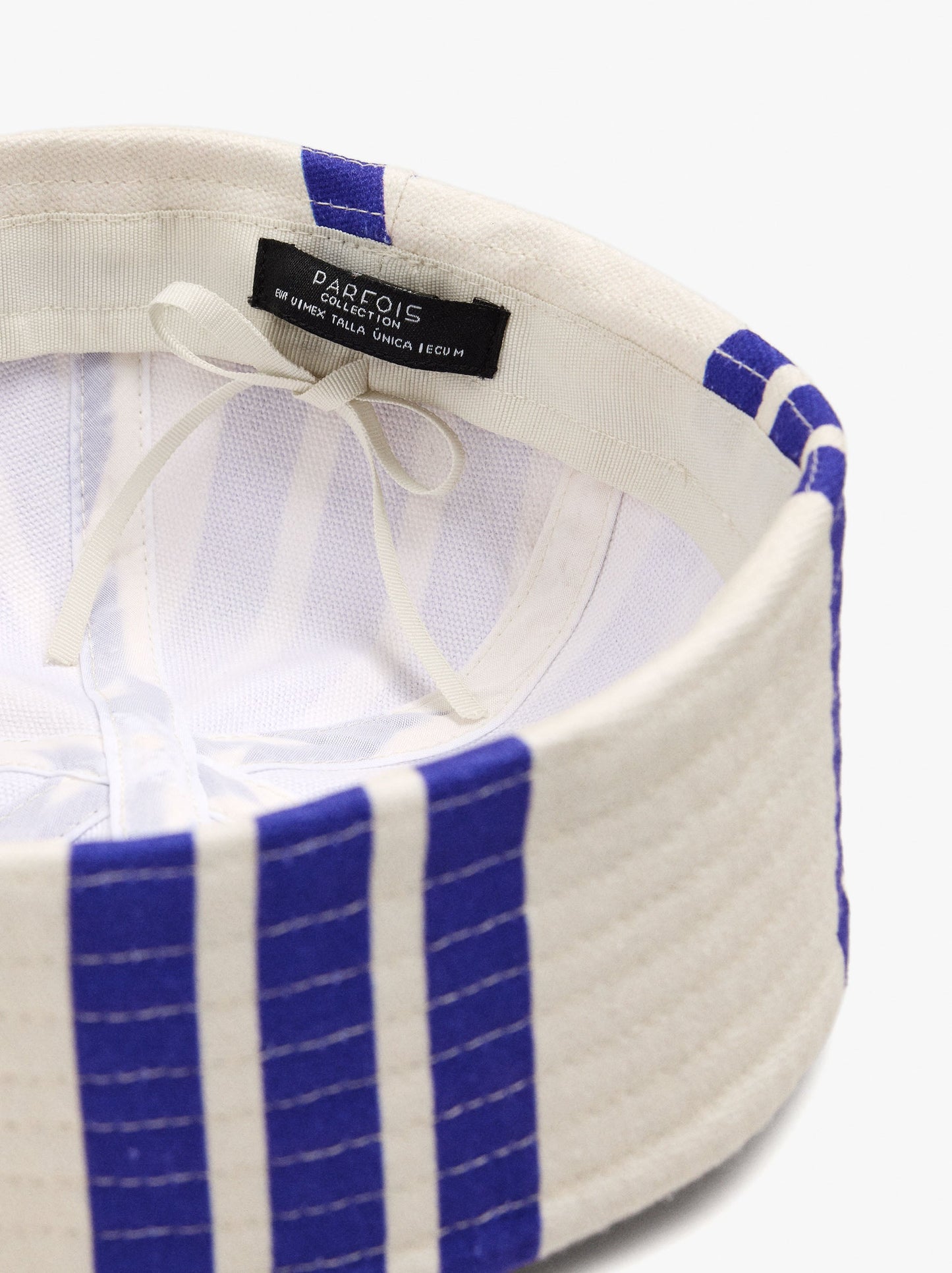 Pillbox Hat With Stripes