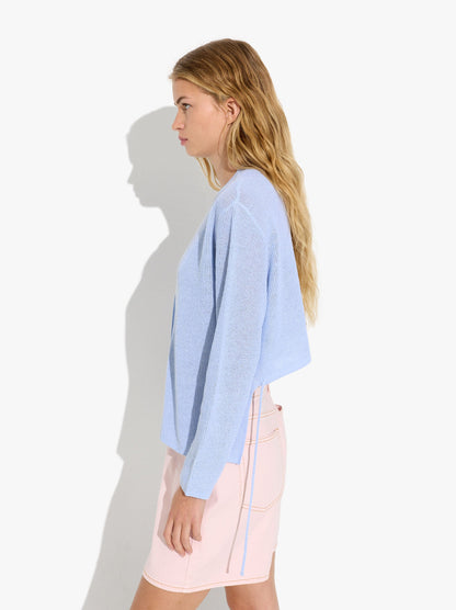Knit Cardigan With Adjustable Drawstring
