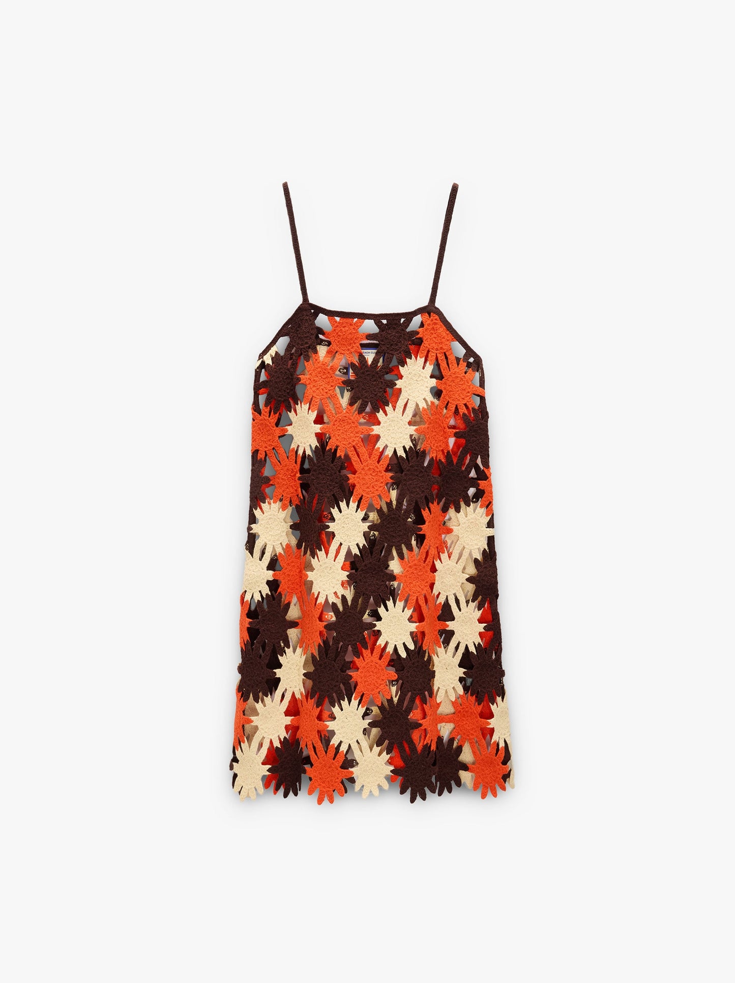 Open Mesh Crochet Dress
