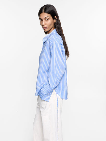 Striped Shirt With An Adjustable Strap