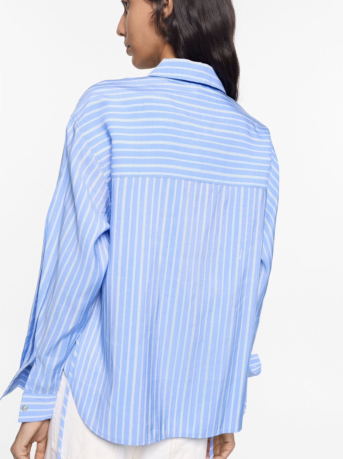 Striped Shirt With An Adjustable Strap