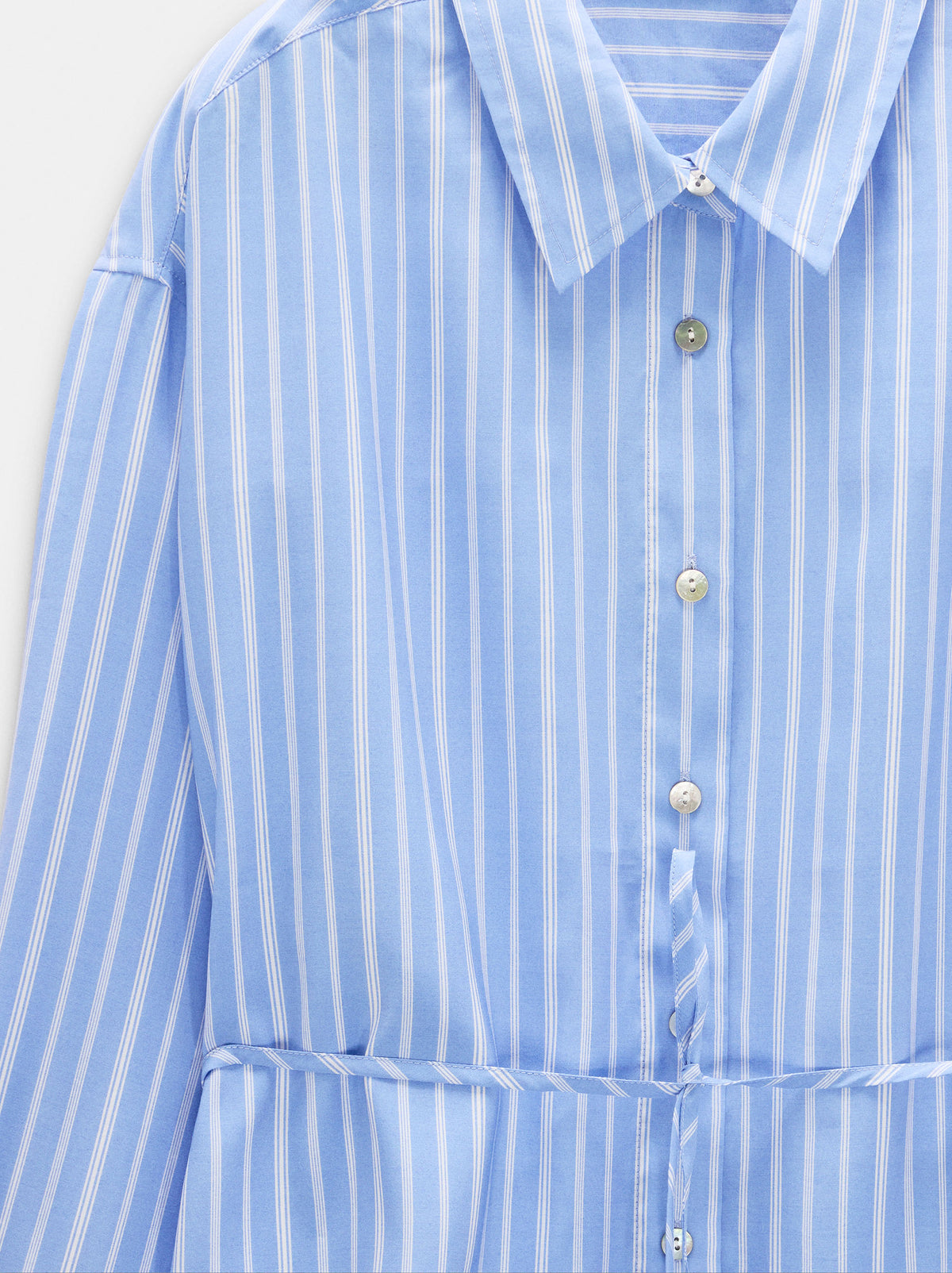 Striped Shirt With An Adjustable Strap