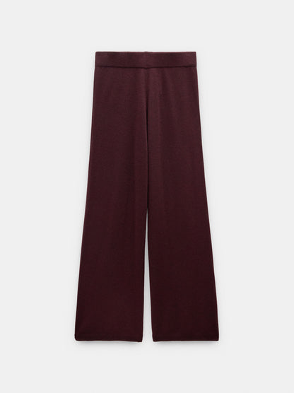 Knit Trousers With Elastic Waist