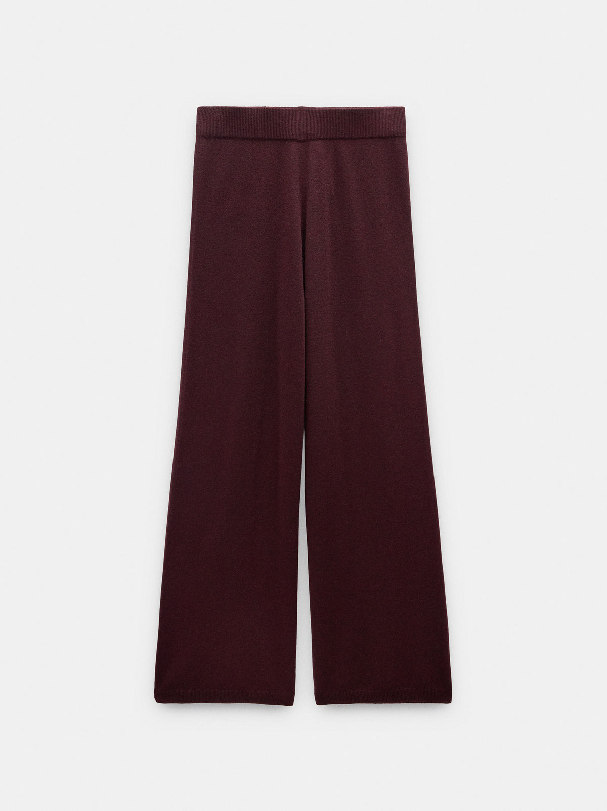 Knit Trousers With Elastic Waist
