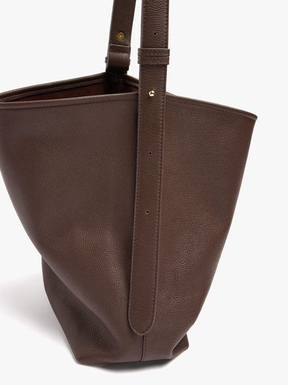 Shoulder Bag With Leather Texture