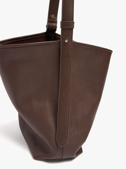 Shoulder Bag With Leather Texture