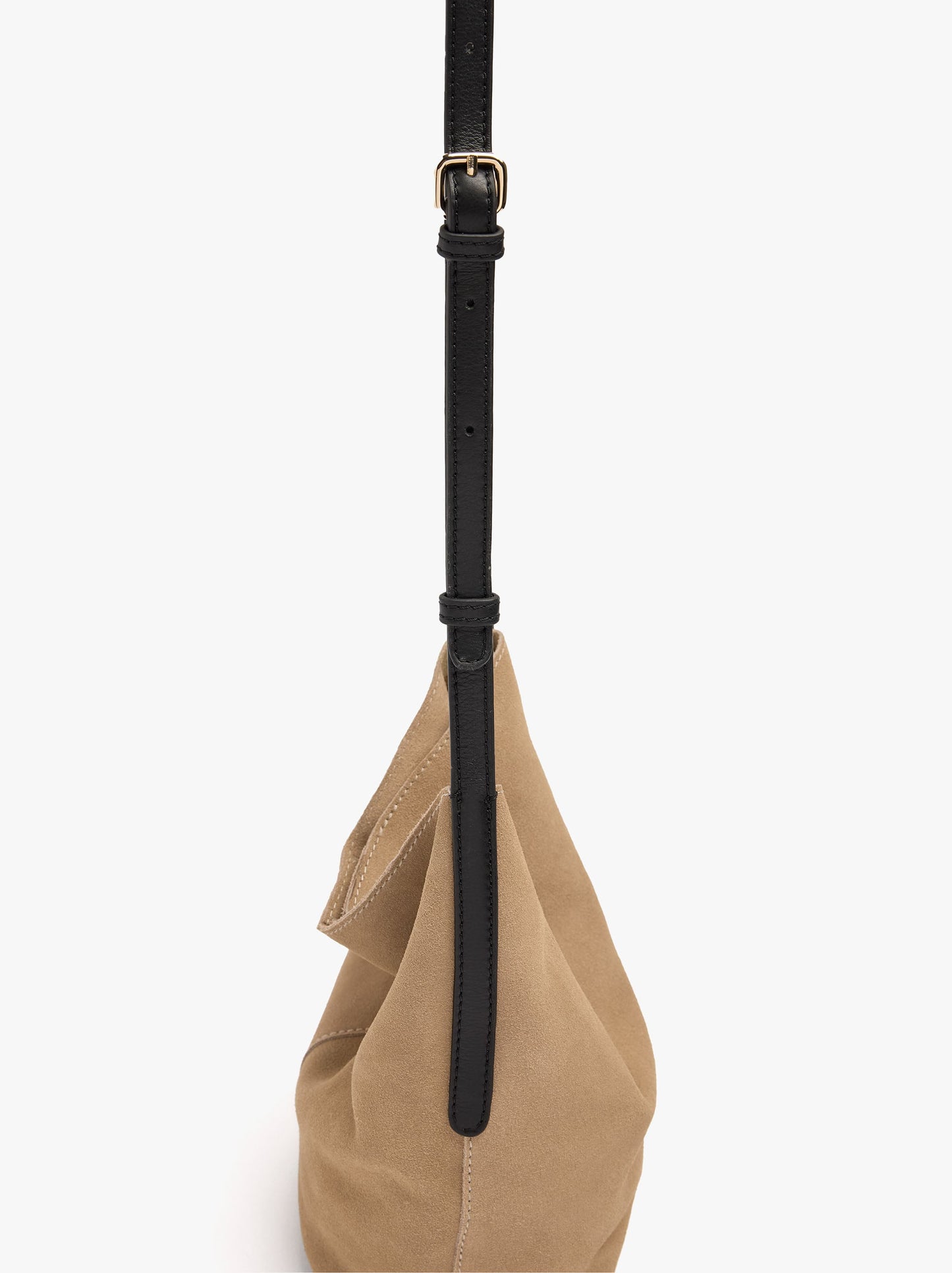 Leather Bucket Bag With Inner Pouch S
